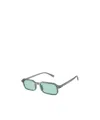 Emporio Armani Full Frame Sunglasses In Green