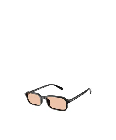 EMPORIO ARMANI RECTANGLE-FRAME SUNGLASSES
