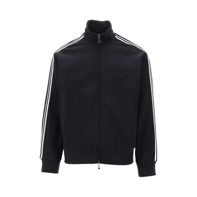 EMPORIO ARMANI FULL-ZIP SWEATSHIRT WITH LOGO BANDS