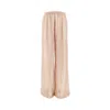 Emporio Armani Fuzzy Lurex Pants In Pink