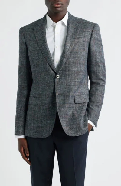 Emporio Armani G Line Regular Fit Blazer In Multi