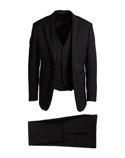 Emporio Armani G Line Man Suit Black Size 48 Virgin Wool