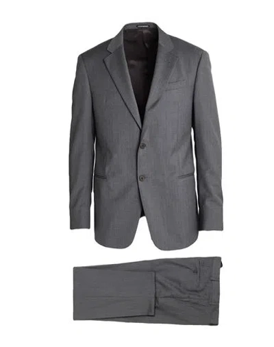 Emporio Armani G Line Man Suit Grey Size 44 Virgin Wool In Gray