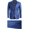 Emporio Armani G-line Trim Fit Solid Wool Suit In High Blue