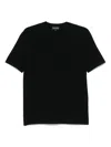 Emporio Armani Men's Allover Logo T-shirt In Black
