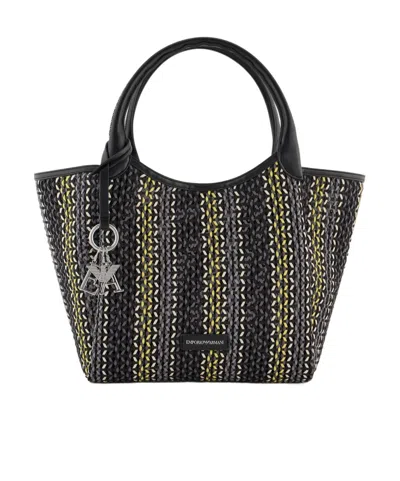 Emporio Armani Geometric-pattern Tote Bag