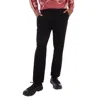 Emporio Armani Geometric Pattern Trousers In Black