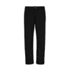 Emporio Armani Geometric Pattern Trousers In Black