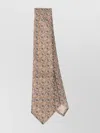 Emporio Armani Pattern-jacquard Silk Tie