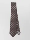 Emporio Armani Pattern-jacquard Silk Tie