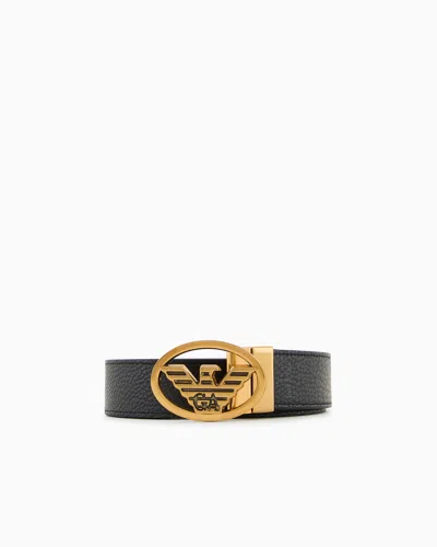 Emporio Armani Belts In Black