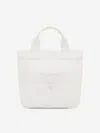 Emporio Armani Girls Canvas Logo Tote Bag