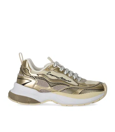 EMPORIO ARMANI EMPORIO ARMANI GOLD SNEAKER