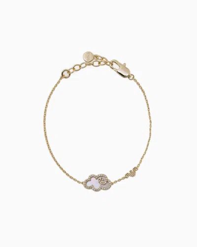 Emporio Armani Gold-tone Brass Pendant Necklace Lunar New Year In Multicoloured