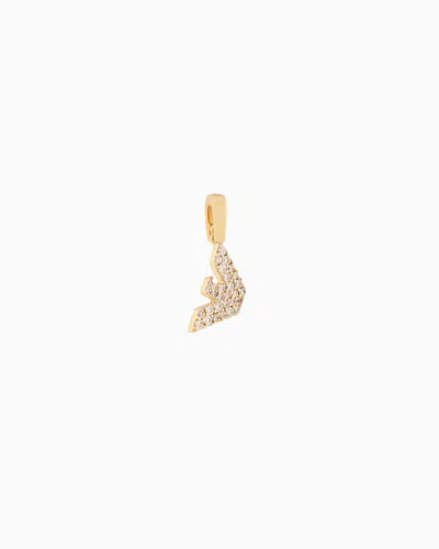 Emporio Armani Gold-tone Charm In Multicoloured