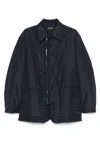 Emporio Armani Luxurious Overcoat With Elegant Design And Warmth