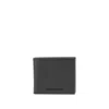 Emporio Armani Wallet In Saffiano Synthetic Leather In Black