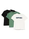 Emporio Armani Graphic-design Jersey T-shirt (pack Of Three)