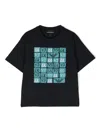 Emporio Armani Graphic-print Cotton T-shirt (pack Of Two) In White