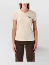 Emporio Armani New York Capsule Collection Oversized Printed Jersey T-shirt In Neutral