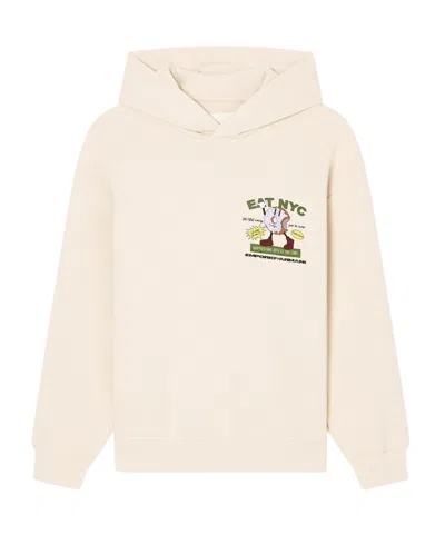 EMPORIO ARMANI GRAPHIC-PRINT HOODIE
