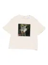 Emporio Armani Graphic-print T-shirt In Neutral