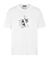Emporio Armani Graphic-print T-shirt In White