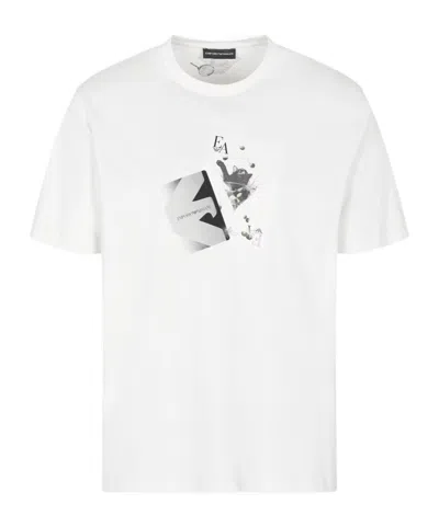 EMPORIO ARMANI GRAPHIC-PRINT T-SHIRT