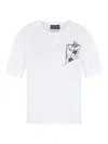Emporio Armani Graphic-print T-shirt In White
