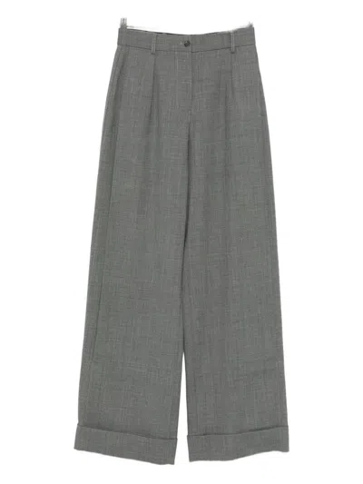 Emporio Armani Trousers Blacks And Greys In Gray