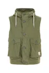 Emporio Armani Green Cotton Blend Vest