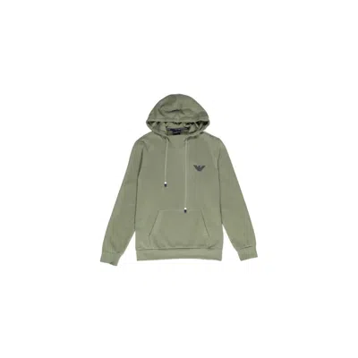 Emporio Armani Green Cotton Sweater