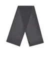 Emporio Armani Grey Scarf In Grey