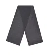Emporio Armani Grey Scarf In Grey