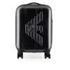Emporio Armani Grey Trolley In Black