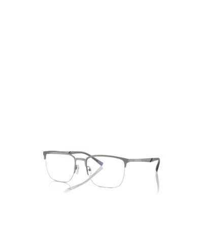 Emporio Armani Half Frame Plain Mirror In White