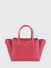 Emporio Armani Shopping Bag In Red