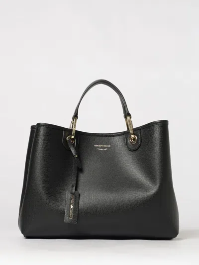 Emporio Armani Shoulder Bag Woman In Black