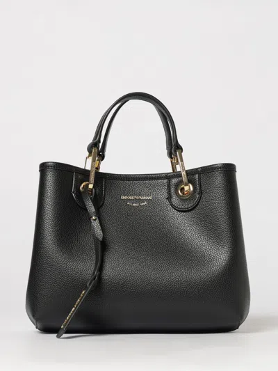 Emporio Armani Shoulder Bag Woman In Black