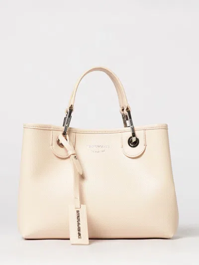 Emporio Armani Shoulder Bag Woman In Neutral