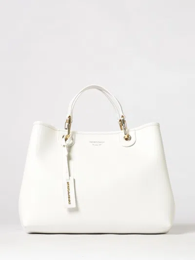 Emporio Armani Shoulder Bag Woman In White