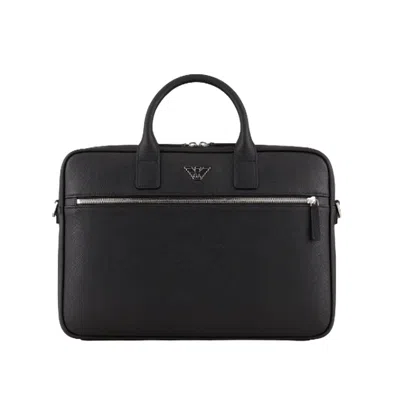 Emporio Armani Handbags Man  - Briefcase Bag - Black