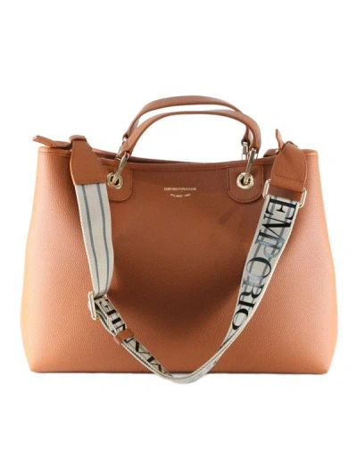 Emporio Armani Handbags Woman In Marrone