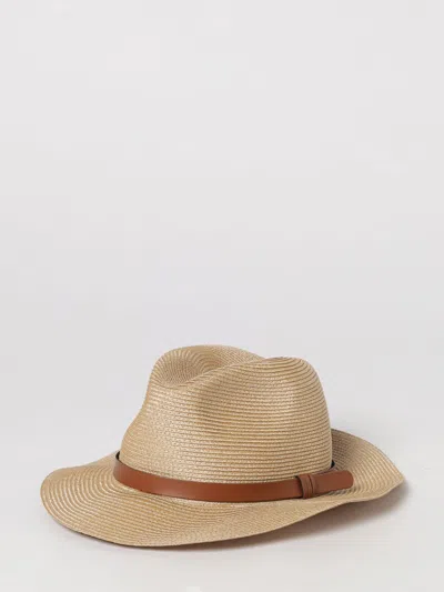 Emporio Armani Hat Woman In Brown