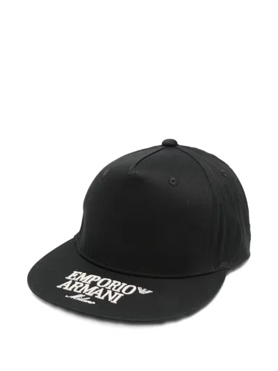 Emporio Armani Hats Black