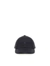 Emporio Armani Logo Baseball Cap In Blue