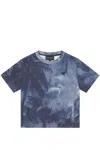 EMPORIO ARMANI HEAVY JERSEY T-SHIRT WITH PRINT
