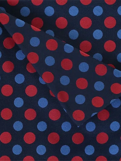 Emporio Armani Hemmed Handkerchief In 蓝色