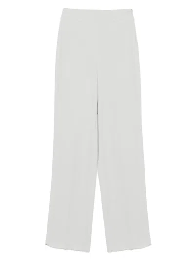 EMPORIO ARMANI HERRINGBONE-JACQUARD TROUSERS