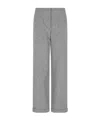 Emporio Armani Straight-leg Trousers In Gray